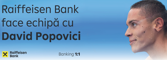 INVESTIM ÎN SPORT Laura Mihăilă, Raiffeisen Bank: E nevoie de parteneriate pe termen lung pentru a dezvolta sportul. Investițiile băncii în comunitate depășesc 5 milioane euro. Rămânem alături de David Popovici în următorii ani