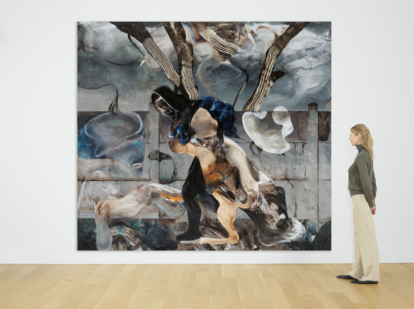 VIDEO&FOTO Un tablou de Adrian Ghenie, alegorie a proliferării extremismului - vândut la New York cu peste 3 milioane de dolari. ”Cea mai tulburătoare pictură!”