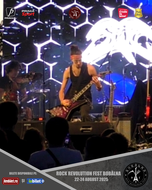 Amintiri de la Rock Revolution Fest Bobâlna cu S.a.R.!
