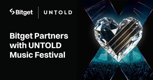 Bitget devine partenerul oficial al festivalului UNTOLD. Universul Web3 urcă pe scena culturii globale