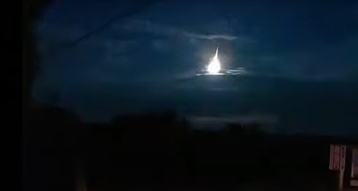 VIDEO O minge de foc, observată pe cerul Japoniei