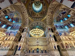 Interiorul Catedralei Mântuirii Neamului, dezvăluit în premieră FOTO