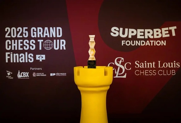 Maestrul Internațional american Fabiano Caruana câștigă Finalele GCT 2025 din Sao Paulo. Ediția din 2026 a circuitului fondat de Garry Kasparov revine la București între 12 și 24 mai