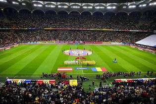 FOTO Victorie pe ultima sută de metri a echipei de fotbal a României în fața Austriei