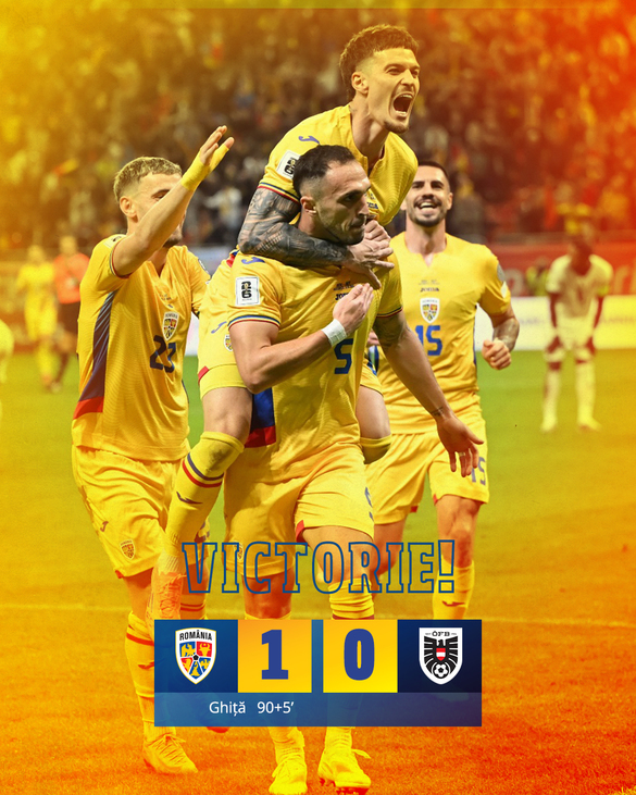 Foto Echipa Națională de fotbal a României Facebook