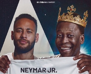 Neymar cumpără marca Pele
