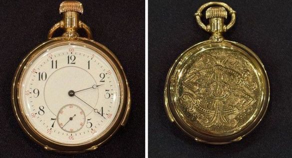 FOTO Preț record pentru ceasul unui pasager bogat de pe Titanic. Soția a refuzat să plece cu o barcă de salvare