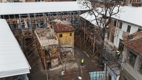 FOTO&VIDEO Prima fabrică de paste făinoase din București, una dintre clădirile emblematice, a fost salvată de la ruină, anunță Primăria Capitalei. 
