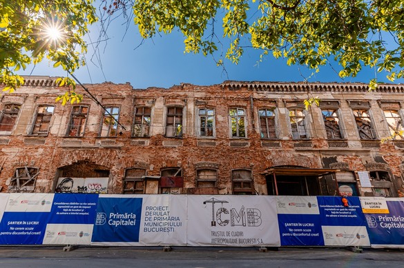 FOTO&VIDEO Prima fabrică de paste făinoase din București, una dintre clădirile emblematice, a fost salvată de la ruină, anunță Primăria Capitalei. 