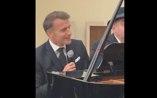VIDEO Macron a cântat „La Bohème” în timpul unui dineu la Erevan