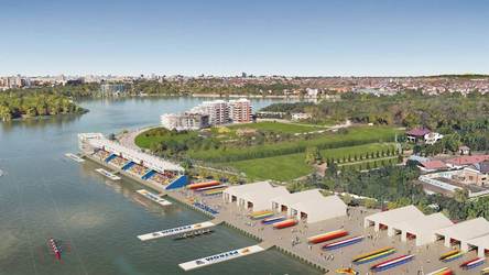 VIDEO OMV Petrom construiește prima arenă olimpică de canotaj din România