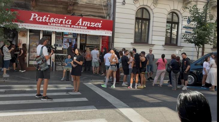 FOTO Prima reacție Nea Mihai în "războiul merdenelei" din București. Ciucu și chiar o ambasadă au intervenit în dispută