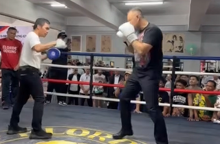 VIDEO INEDIT Președintele Poloniei, în ringul de box. Karol Nawrocki a boxat cu legendarul Manny Pacquiao
