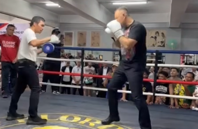 VIDEO INEDIT Președintele Poloniei, în ringul de box Karol Nawrocki a boxat cu legendarul Manny Pacquiao