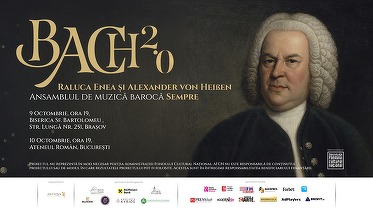 BACH 2.0, un proiect dedicat muzicii baroce și clavecinului, debutează la Brașov și București
