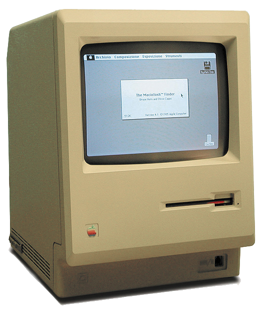 Macintosh 128K, Primul calculator Macintosh Sursa foto:Grm wnr/wikimedia