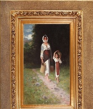 FOTO Un tablou de Nicolae Grigorescu a stabilit noul preț record pentru piața de artă românească