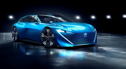 Peugeot Instinct Concept, viziunea PSA asupra mașinilor autonome, prezentat la Geneva