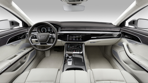 VIDEO&FOTO Noul Audi A8, lansat la Barcelona: poate rula autonom, la viteze de până la 60 km/h. Ce preț va avea