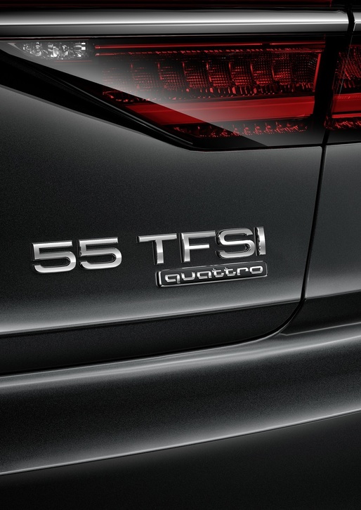 Audi schimbă denumirile modelelor sale, începând cu A8. Viitorul 3.0 TDI se va numi A8 50TDI