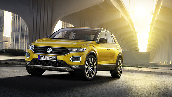 FOTO Noul Volkswagen T-Roc, un concurent pentru Dacia Duster, în segmentul B-SUV, dar cu trăsături compacte