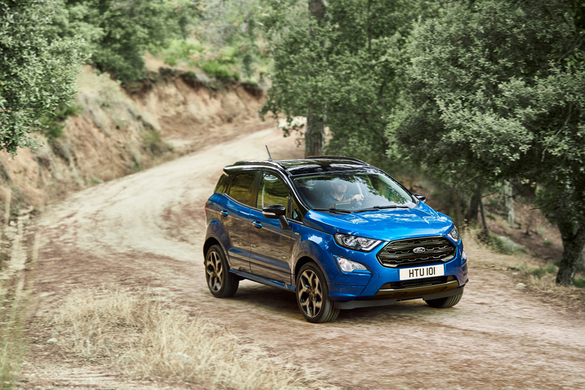 VIDEO & FOTO Ford prezintă în premieră SUV-ul EcoSport, versiunea românească ce va fi construită la Craiova. Este cel mai puternic concurent pentru Dacia Duster