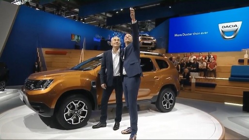 FOTO Salonul auto din Frankfurt: Dacia Duster, prezentat în premieră, va avea tehnologii noi, un interior complet schimbat și aceleași motoare