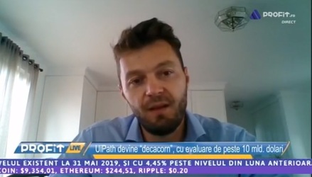 Profit LIVE TV – Să ajutăm businessul. CEO DigiRay: Intervenția statului - mult trâmbițată, dar foarte puțin aplicată în viața reală a antreprenorilor. Am renunțat la Fondul IMM, avertizați că "să știți că acolo va dura mult..."