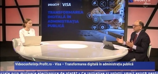 Videoconferința Profit.ro - Visa. Cătălin Crețu, Director General al Visa pentru România, Croația, Malta și Slovenia: Ne dorim să intrăm în parteneriate cu instituțiile statului, să deschidem cât mai multe nișe pentru plățile electronice