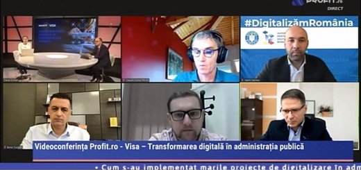 Videoconferința Profit.ro - Visa. Procesul de digitalizare a serviciilor publice a început greșit din start, fiind pus "carul în fața boilor". Încă oamenii sunt cărăuși de dosare. Este nevoie de dezvoltarea zonei rurale și de cea a plăților sociale