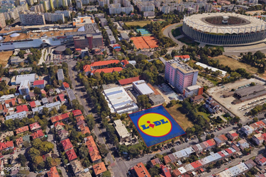 EXCLUSIV Lidl mai ridică un magazin în București, pe un teren pe care Rockefeller voia să construiască apartamente. Germanii inaugurează un număr record de magazine în pandemie