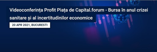 Principalii jucători ai pieței de capital, la videoconferința Profit Piața de Capital.forum