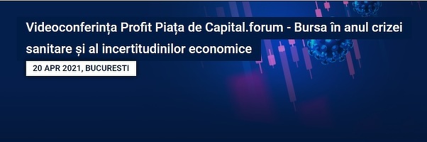 Prim-ministrul Florin Cîțu și ministrul Claudiu Năsui deschid videoconferința Profit Piața de Capital.forum, care va reuni principalii jucători