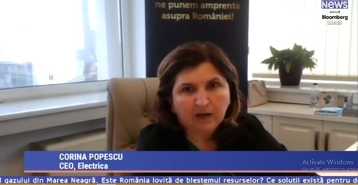 Profit.Energy.Forum - Corina Popescu: Electrica poate lansa anul viitor primele proiecte greenfield de producție de electricitate