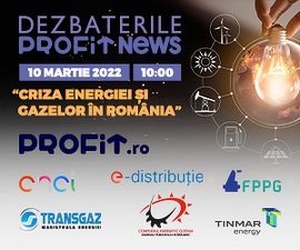 Vom avea electricitate și gaze? Vom putea să le plătim? Conferința PROFIT NEWS TV "Maratonul energiei" vine astăzi cu răspunsurile