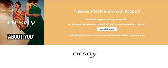 FOTO Brandul de fashion Orsay, aruncat în insolvență de COVID și vândut către un fond american de restucturare, lasă România pe mâna e-shop-ului About You