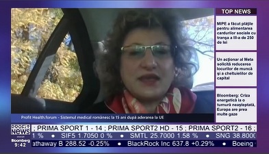 Profit Health.forum - Loreta Păun, consilier prezidențial: Sistemul de sănătate a beneficiat de pe urma aderării la UE, dar a și pierdut mulți medici și asistente. PNRR aduce reformă 