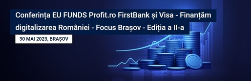Conferința EU FUNDS Profit.ro FirstBank și Visa - Finanțăm digitalizarea României - Focus Brașov - Ediția a II-a