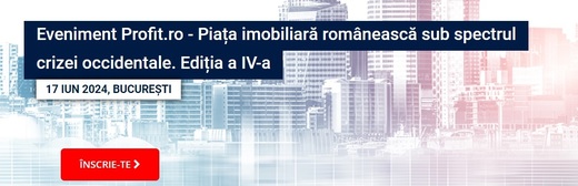 Conferința Profit.ro - Piața imobiliară românească sub spectrul crizei occidentale. Ediția a IV-a - Jucători relevanți vor discuta principalele probleme din domeniu