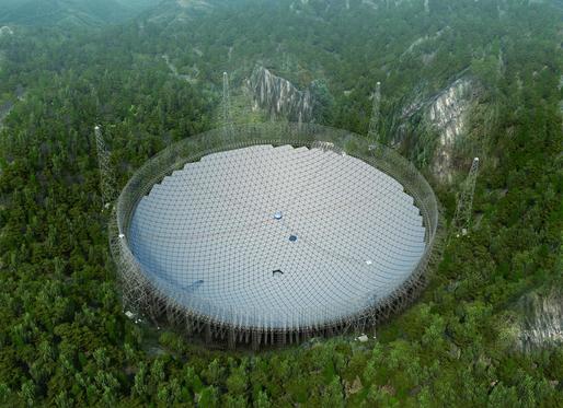 China a finalizat construcția celui mai mare radiotelescop din lume