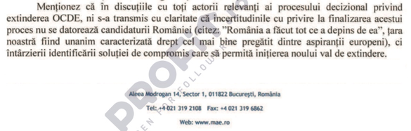 MAE susține că România este mai bine pregătită decât Bulgaria și Croația pentru a fi primită în OCDE