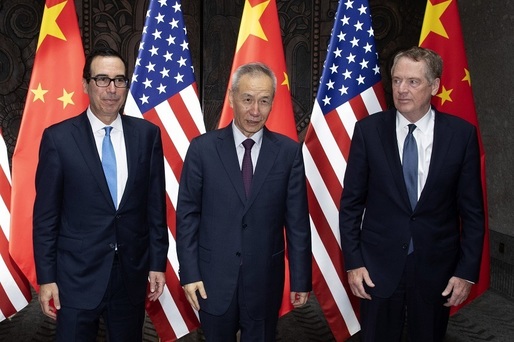 SUA și China au reluat miercuri negocierile comerciale fără progrese vizibile; viitoarea întâlnire va fi în septembrie
