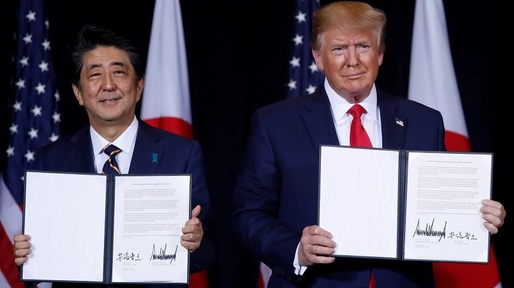 Statele Unite și Japonia au semnat un acord comercial limitat, care nu elimină riscul impunerii de tarife pentru automobilele japoneze