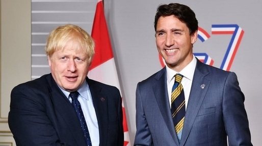 Acord comercial tranzitoriu între Marea Britanie și Canada, pentru protejarea unui flux de bunuri și servicii de 27 de miliarde de dolari după Brexit