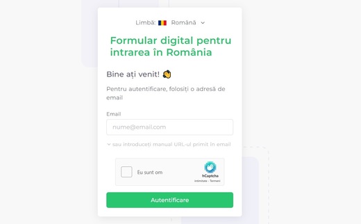 Guvernul schimbă modul în care trebuie să completați formularului digital pentru a intra în țară