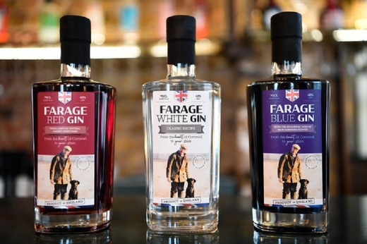 VIDEO Nigel Farage și-a lansat propria marcă de gin