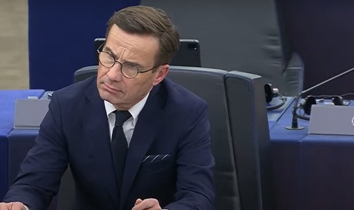VIDEO „Știu că asta așteaptă România și Bulgaria” - premierul Suediei, anunț în Parlamentul European privind aderarea la Schengen