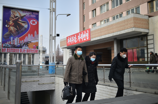 Capitala nord-coreeană, izolată din cauza unei ”boli respiratorii”
