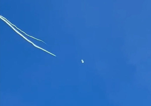 VIDEO Un balon "spion" chinezesc, doborât deasupra Oceanului Atlantic de către SUA. Reacție dură a Chinei