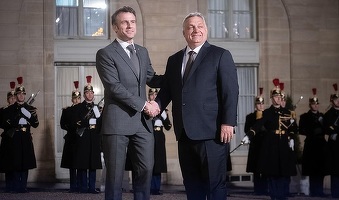 Macron s-a întâlnit cu premierul Viktor Orban la Palatul Elysée pentru a discuta despre războiul din Ucraina